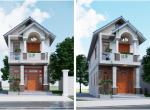 Thiết kế nhà ống 1 trệt 1 lầu