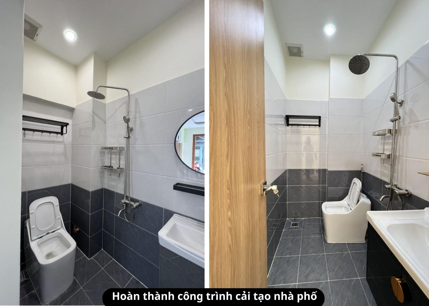 Cải tạo nhà phố 2 tầng mái bằng