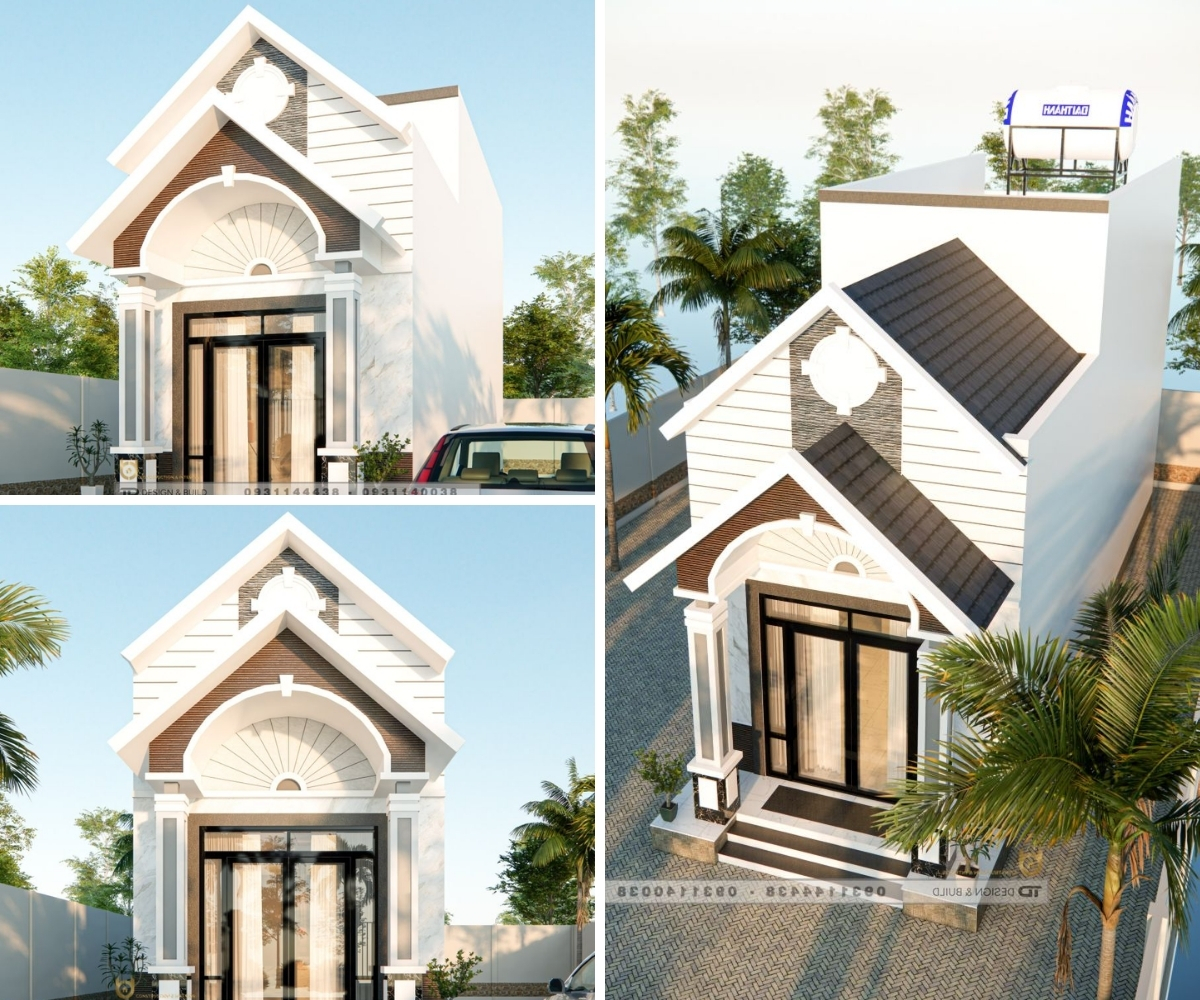 Nhà cấp 4 mái thái 85m2