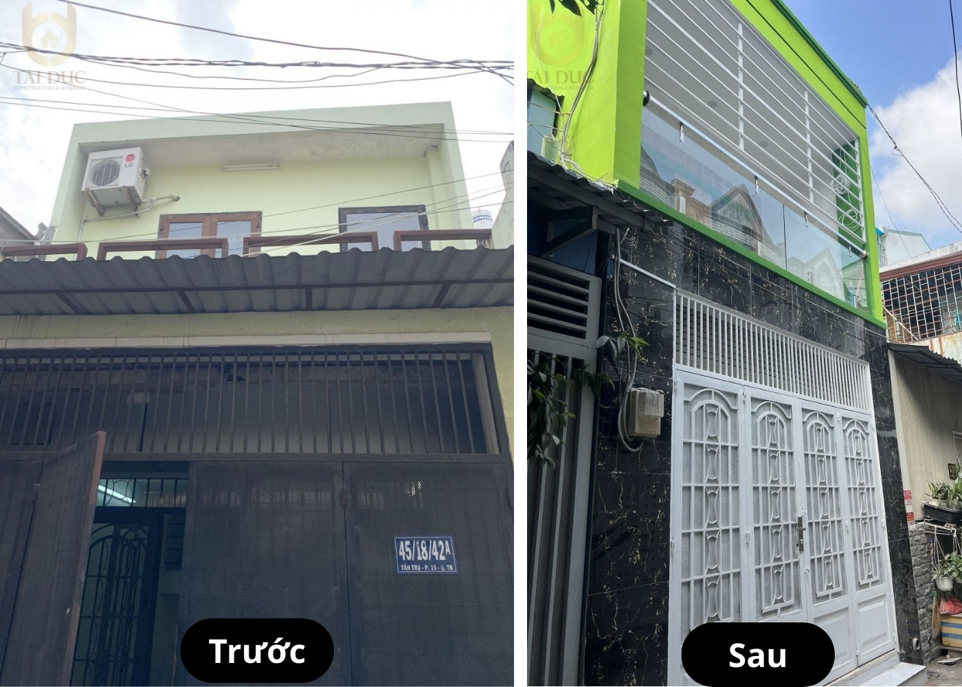 Cải tạo nhà phố Tân Bình