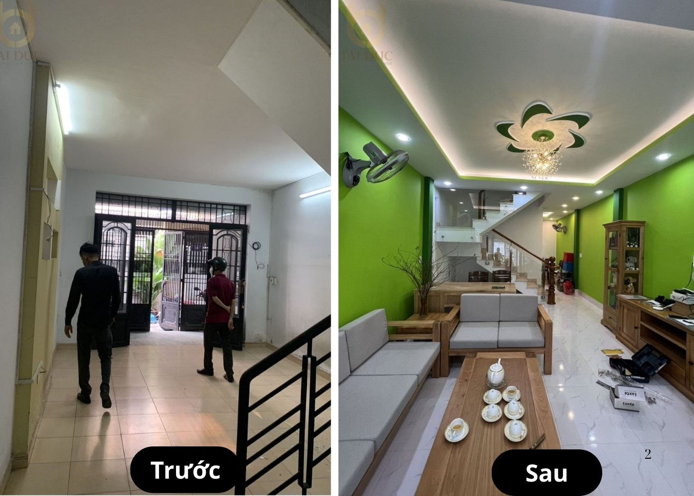 Cải tạo nhà phố Tân Bình