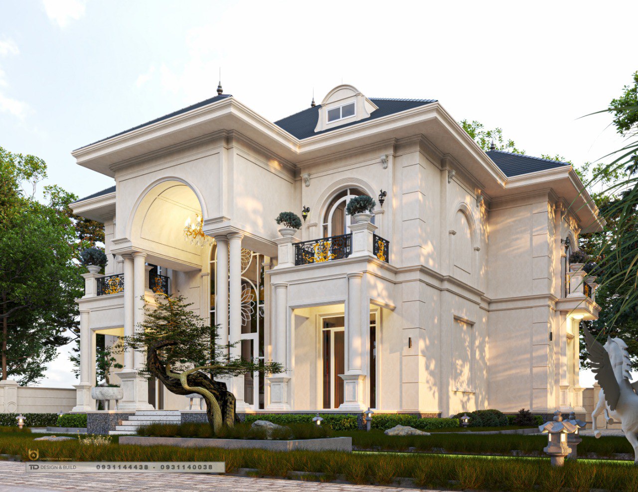 Biệt thự tân cổ điển 1 trệt - 1 lầu.3