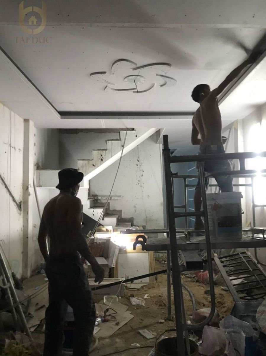 Hình ảnh công trình đang thi công