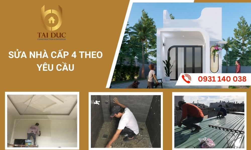 Dịch vụ cải tạo, sửa chữa nhà của Tài Đức