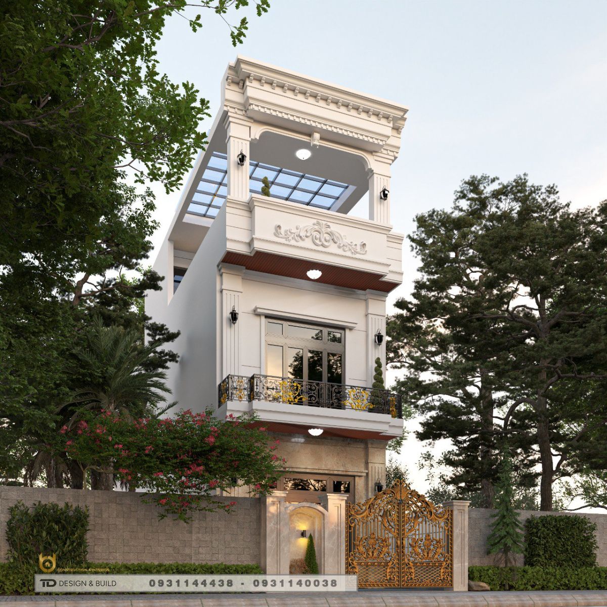 Tài Đức – Đơn vị thi công nhà phố 100m2 uy tín.3