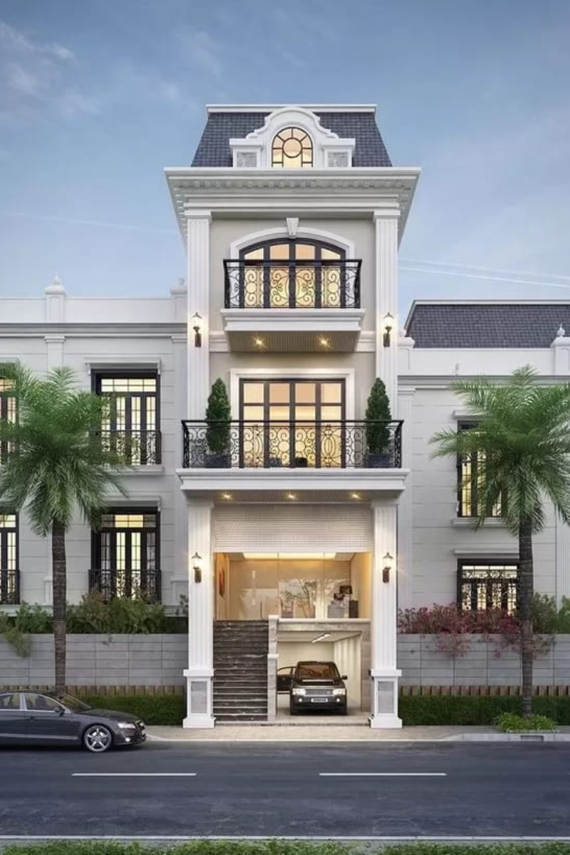 Những lưu ý khi thiết kế nhà ống có tầng hầm