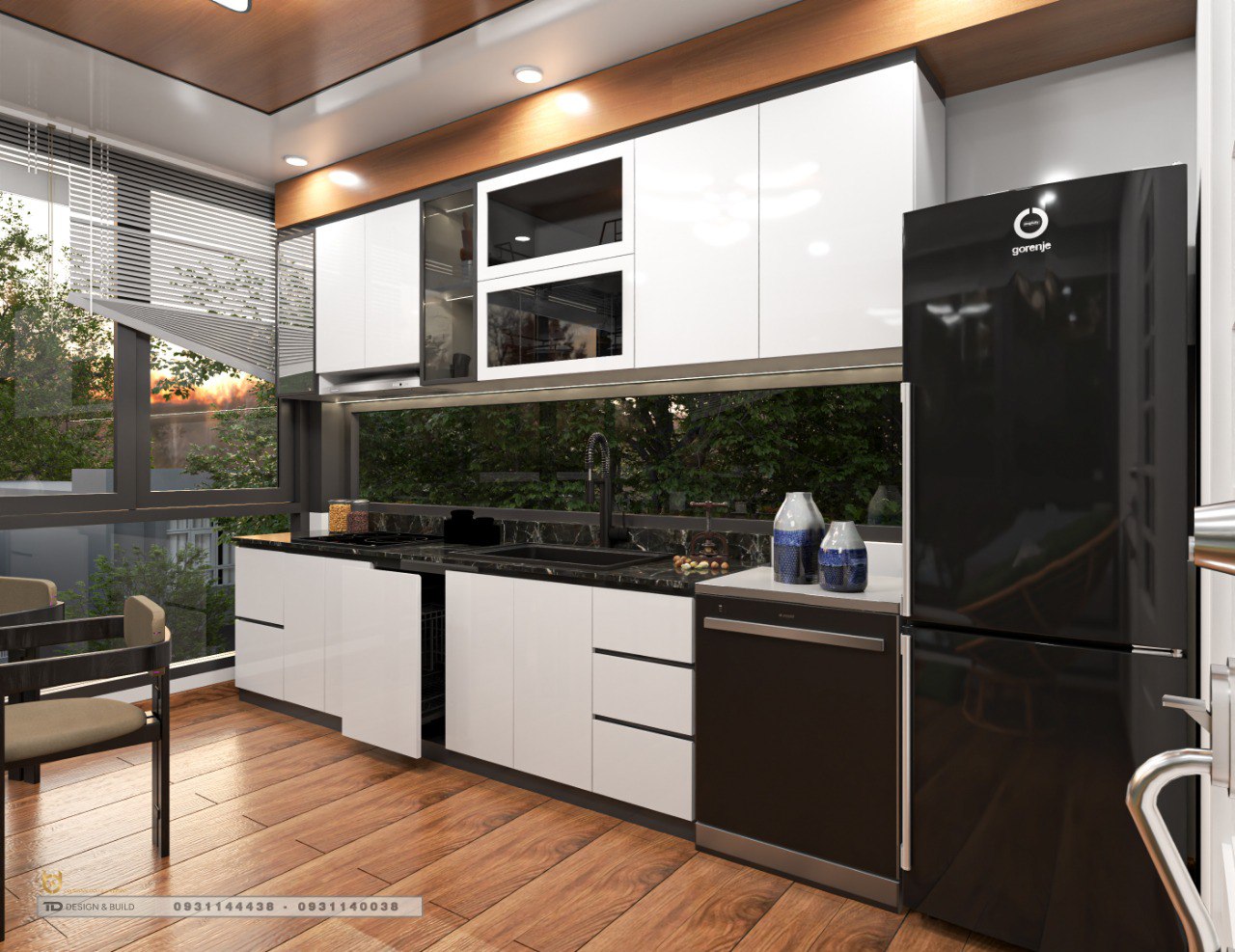Mẫu thiết kế sân thượng đẹp cho nhà ống.3