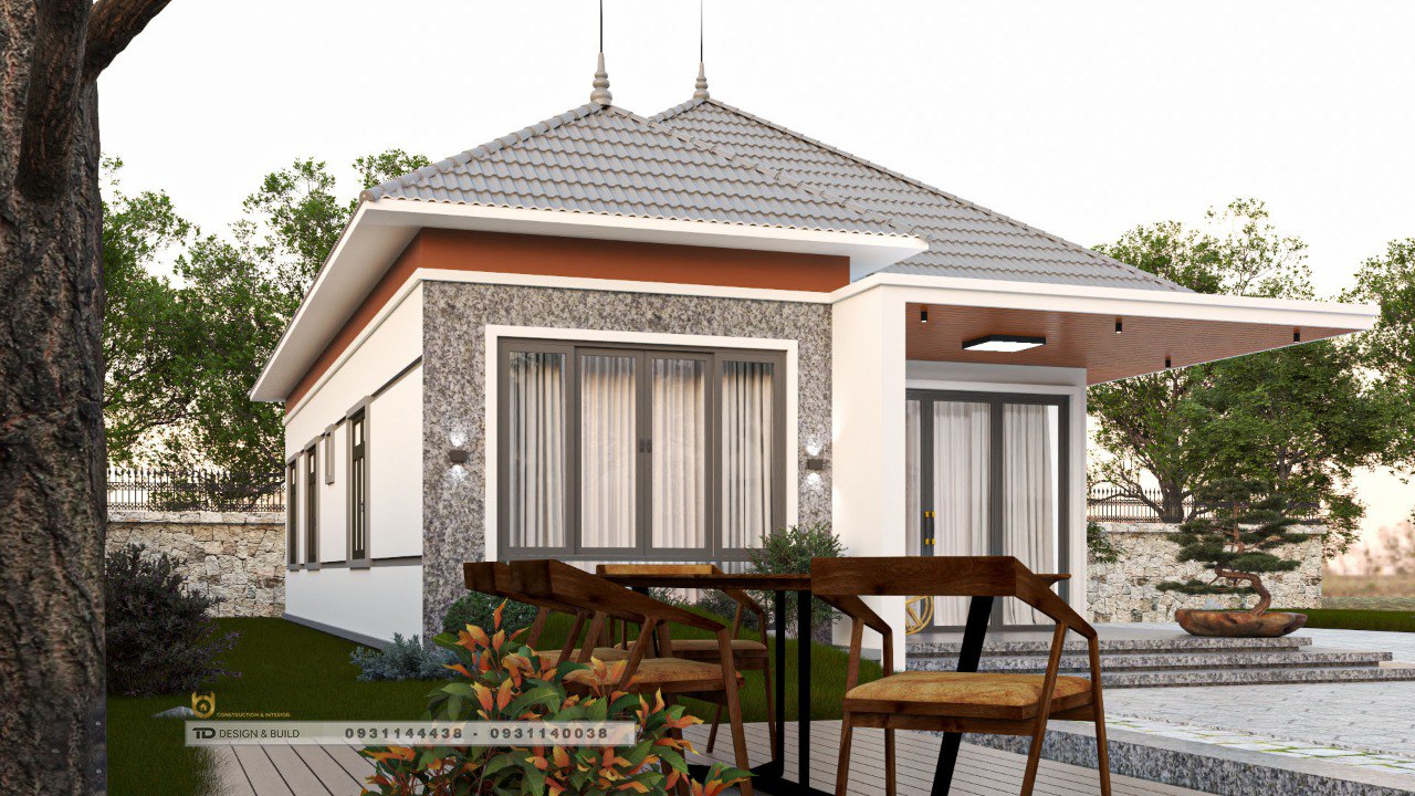Đặc điểm thiết kế nhà cấp 4 mái nhật 170m2.6