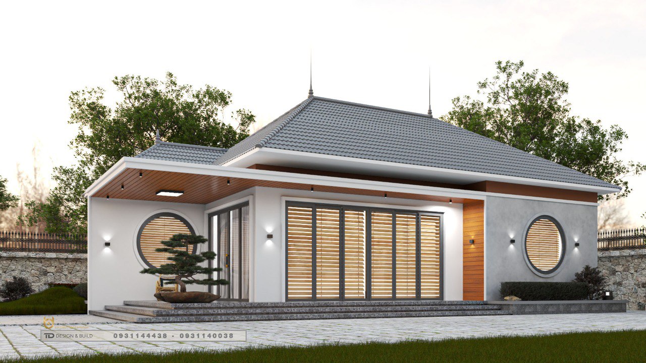 Đặc điểm thiết kế nhà cấp 4 mái nhật 170m2.7