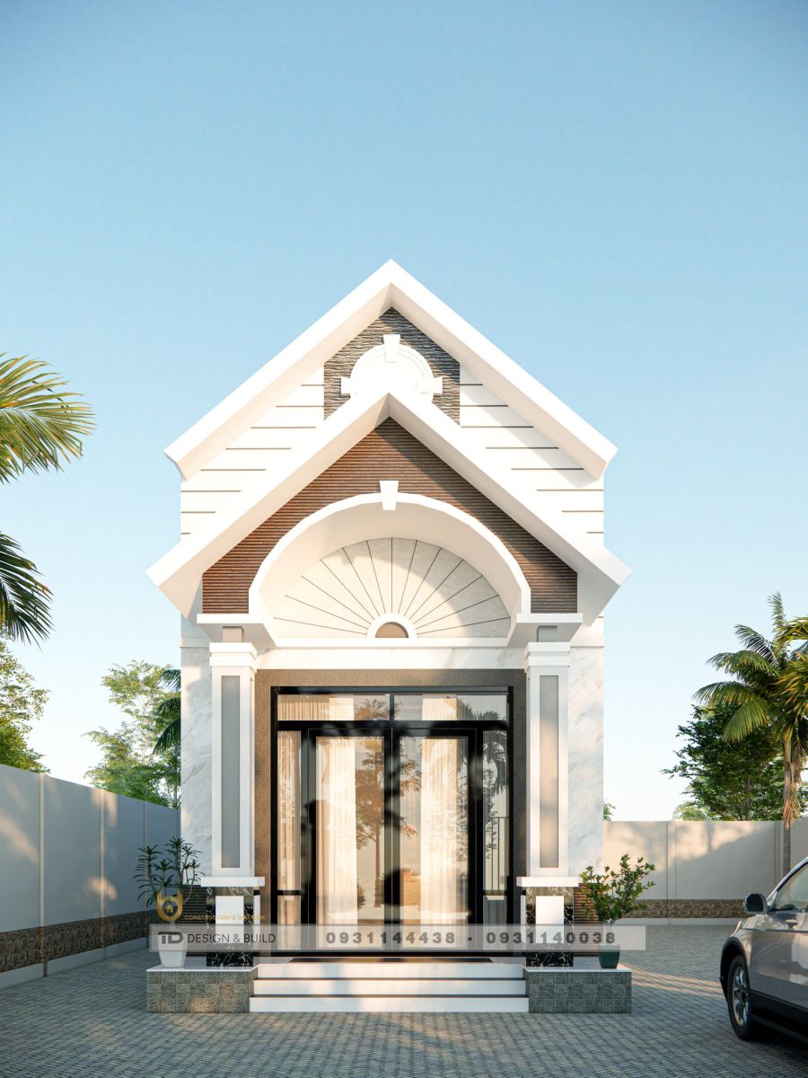 Thiết Kế Nhà Cấp 4 Mái Thái 85m2-1