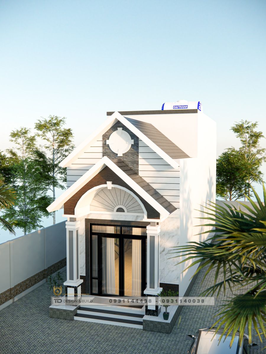 Thiết Kế Nhà Cấp 4 Mái Thái 85m2-6