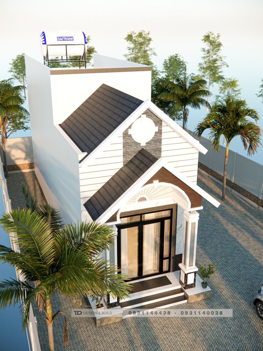 Thiết Kế Nhà Cấp 4 Mái Thái 85m2-7