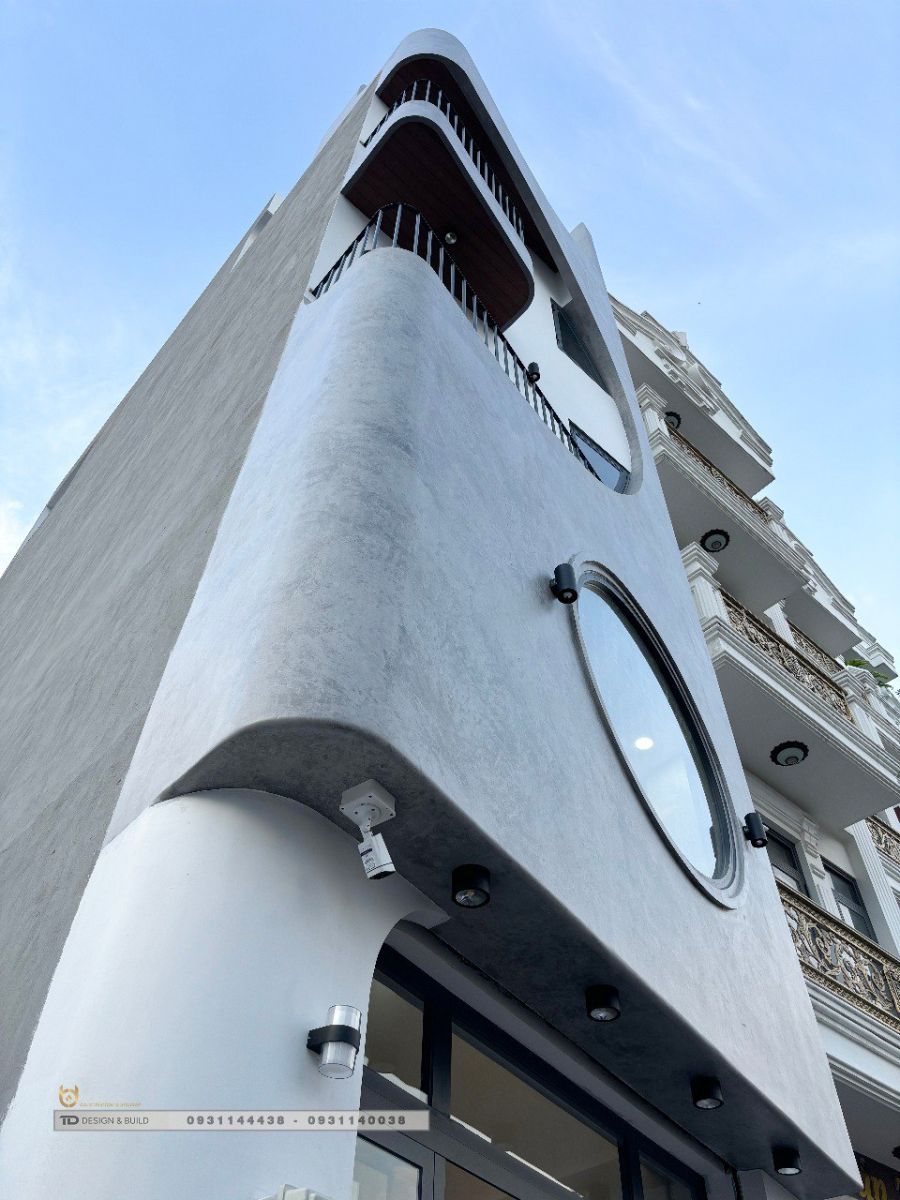thiết kế nhà ống 5 tầng - 1
