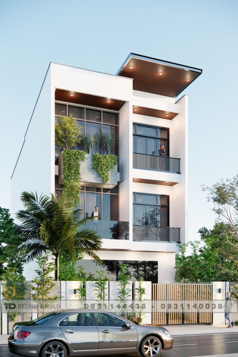 Thiết kế nhà phố hiện đại - 4