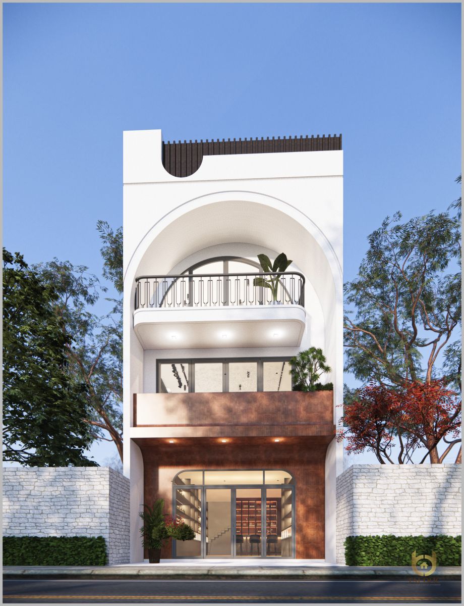 Thiết kế nhà phổ 3 tầng