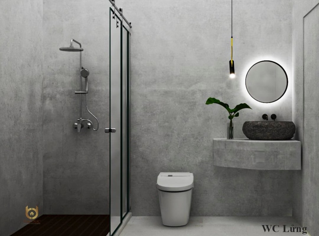 wc tầng lửng